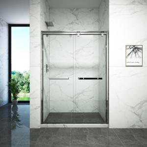 Quality One Type Frameless Explosion Proof Glass Shower Cabin wholesale
