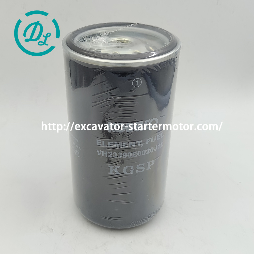 VH23390E0020J1L Excavator Fuel Filter Element Kobelco SK200-8