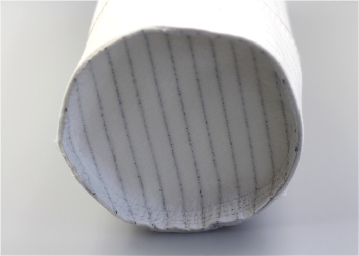 Micron Filter Bags Sleeve , Baghouse Filter Bags Mixed Conduction Precise