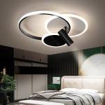 Modern Spotlight ceiling lamp For Living Room Bedroom Study Room White Black
