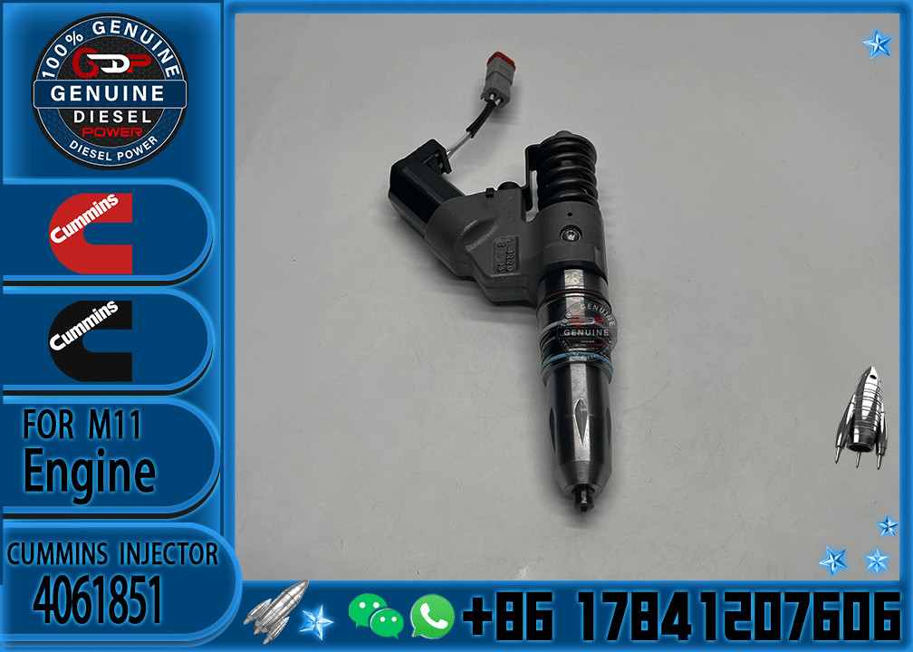 QSM11 ISM11 Diesel Engine Parts Fuel Injector 4061851 4026222 3411754 3083849 3411756