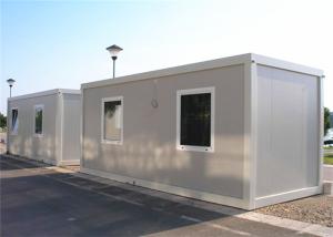 Quality Steel Door Flat Pack Container House , Single Container House For Sentry Box wholesale