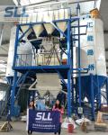 Water Resistance Dry Mortar Mixing Plant / Dry Batch Concrete Plant