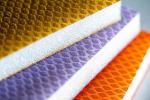 Rhombus Sanding Foam Sponge Pad Aluminum Oxide Double Face Washable