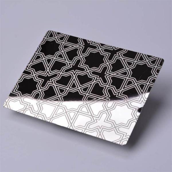 Cheap Mill Edge SUS304 Stainless Steel Plate Mirror AISI Sheet Metal Etching RAL color for sale