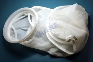 Quality 100 Micron Nylon Mesh Filter Bag For Water Treatment 4&quot; Plastic Ring wholesale