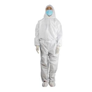 Quality Disposable Protective Coverall , Disposable Coverall Suit Polypropylene Polyester wholesale