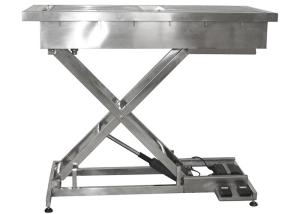 Quality Electric Lifting Veterinary Stainless Steel Surgical Table , Veterinary Dental Table wholesale