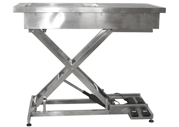 Electric Lifting Veterinary Stainless Steel Surgical Table , Veterinary Dental