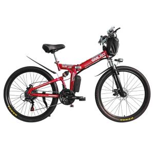 Quality Unisex 26 Electric Folding Bike Multipattern With 1000W Motor wholesale