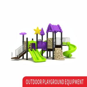 Quality Outdoor Kids Play Games Playground Swings Slides Children Garden Equipment wholesale