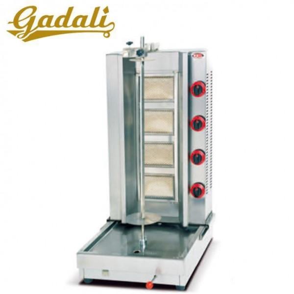 Cheap Turkish 4 Burners Doner Kebab Gas Shawarma Roti Making Machine for sale