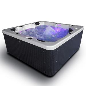 Quality 5 Persons Family And Friend Outdoor Hot Tub With Sleek Exterior Styly And Seat wholesale