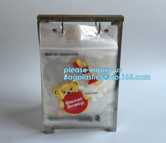 10 1/2" x 8" Plastic Deli Saddle Bag with Seal Top 1000 / Case - Plain, Saddle Slider Zipper Bags, bagplastics, bagease