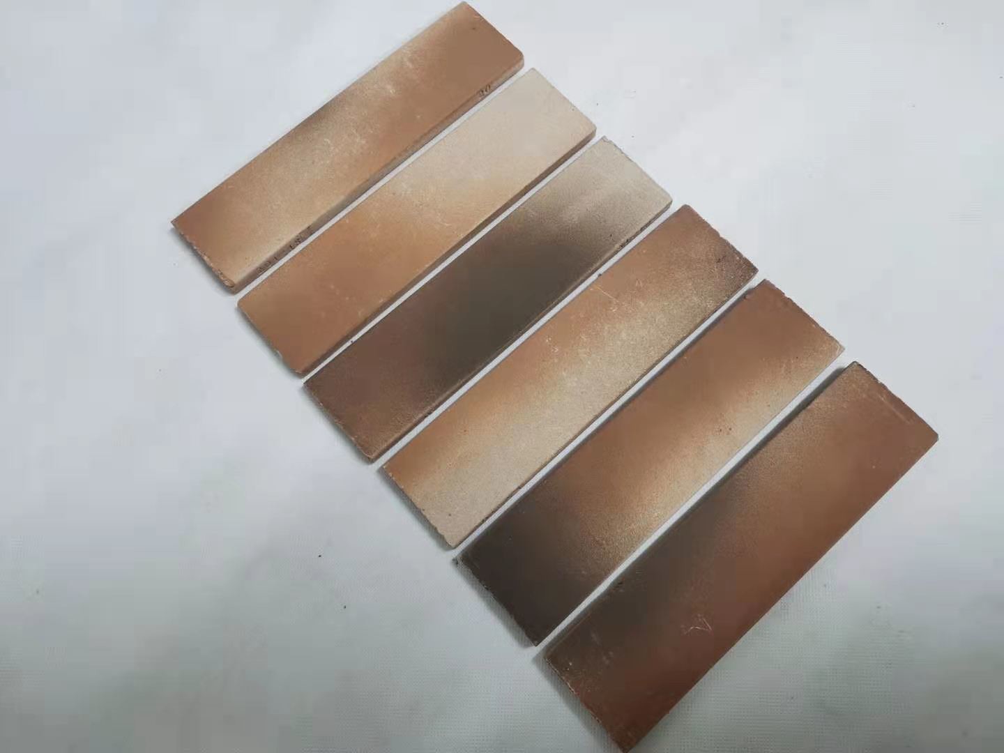 Smooth Surface Turned Colors Thin Veneer Brick Low Water Absorption
