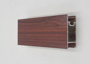 Quality Black Powder Coated Anodized Aluminium Door Profiles For Roller Shutter Louver wholesale