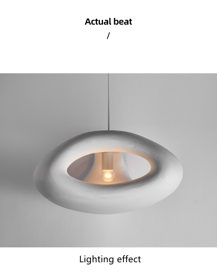 Nordic Minimalist Restaurant Pendant Light Creative Wabi-Sabi Bedroom Loft Lamp(WH-VP-179)