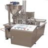 Buy cheap 50-500ml Rotary Cup Filling Sealing Machine Customizable juice cup sealing from wholesalers