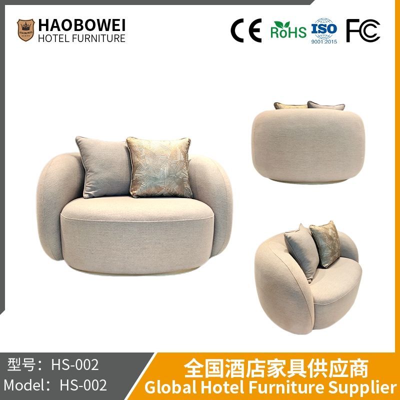 Living Room Bedroom Hotel Lobby Two Person Sofa Contracted Atmosphere Wind Furniture Source Manufacturer Manufacture Sofa