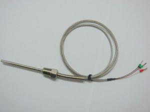 Quality SS 316 - (Wst 1.4401) Sheathed Pt100 Thermometer with Compensating Cable wholesale