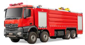 Quality Mercedes Benz Heavy Duty Fire Truck with 20 Tons Water Tank wholesale