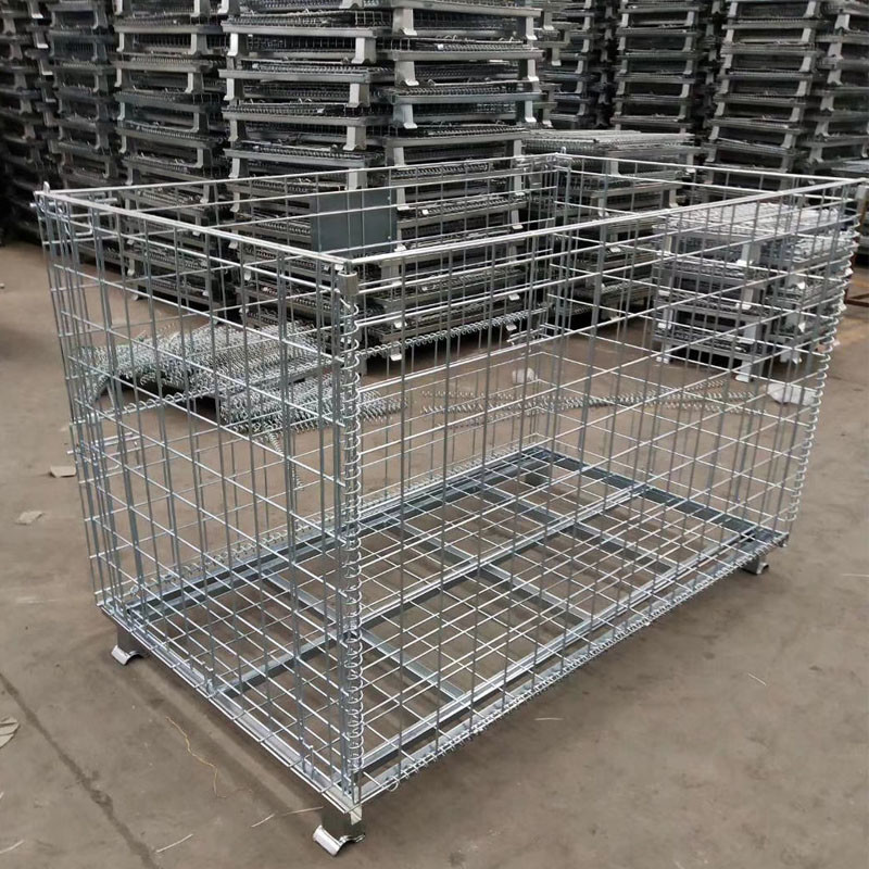 Space Saving Rust Resistant Storage Cages with Optional Wheels and Load Capacity