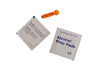 Quality 70% Isopropy Prep Pad Alcohol 60mm For Sterile Cleaning wholesale