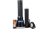 Black Profession Diving Led Flashlight 7 CREE XM - L2 6500K 5500LM