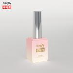 Gel Polish Square Bottle 13ml UV Gel Empty Square Nail Polish Bottle With Brush