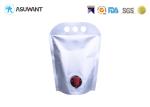Food Grade 130 mic Water Tap Portable Spout Packaging