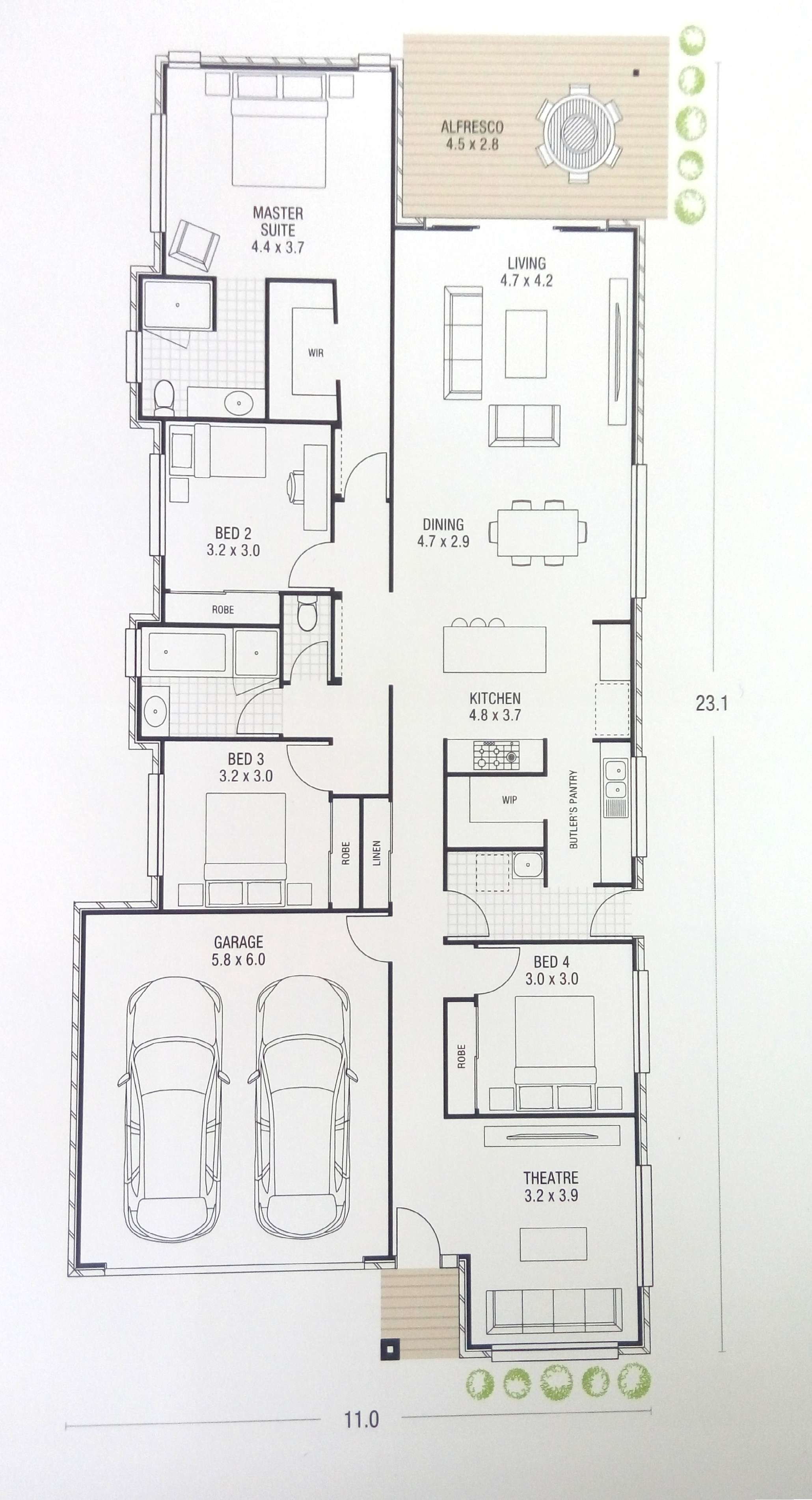 Energy Saving Modern Prefabricated Bungalow Homes / Light Steel Structure Housing