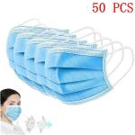 Custom Ear - Hanging Breathable Medical Face Mask Protective 3 Ply