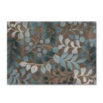 99.1*152.4cm Flower Pattern Room Rugs Washable Dining Room Floor Mat Floor