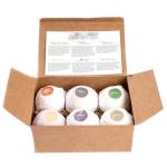 Custom Print Luxury Cardboard Paper Custom Brown Kraft Bath Bombs Set Packaging