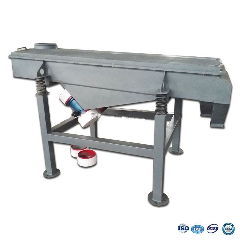 Good Quality 1-5 Layers foodstuff linear type vibrating sieve machine for cocoa beans grading machine