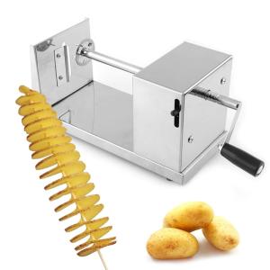 Quality Professional Manual Potato Spiral Cutter 430 Stainless Steel wholesale