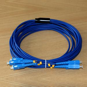 Quality G657A1 4 Core Fiber Optic Cable , Armored Waterproof Fiber Optic Cable wholesale