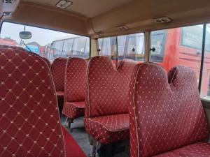 Quality Used Toyota Coaster Bus 30 Seats LHD Steering Position 2016 Euro 3 Emission Standard wholesale