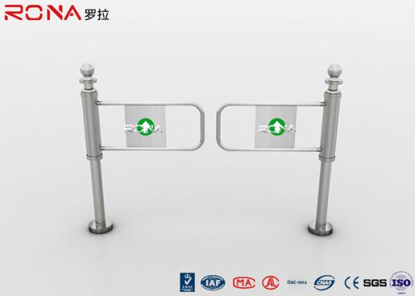 Wide Channel Manaul Pedestrian Swing Gate Mechanical Opening Handicapped