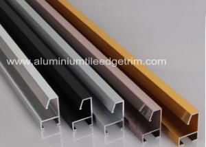 Quality Customized Aluminium Picture Frame Mouldings Anodized Treatment Solid Structure wholesale