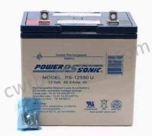 Quality Power Sonic PS-12550 U 12V 55AH SMF VRLA Batteries Rechargeable wholesale