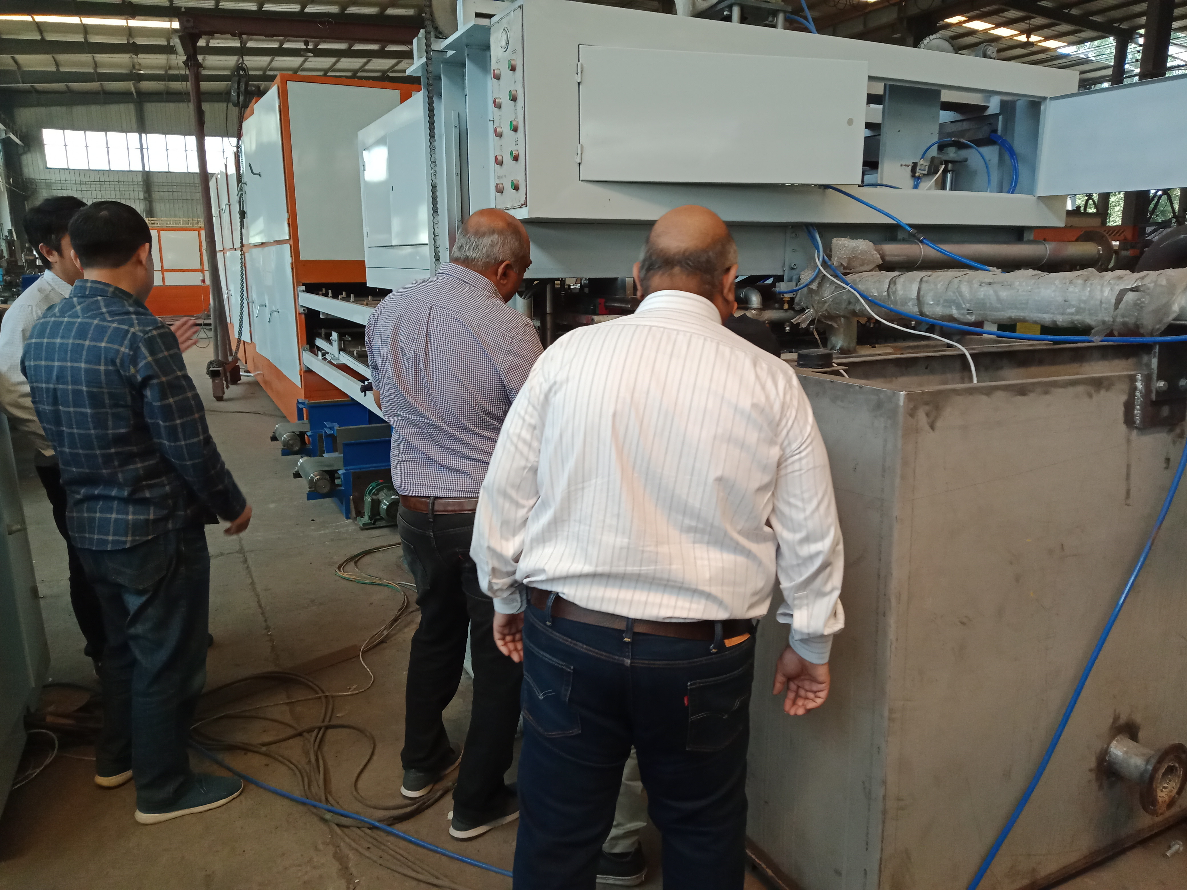 PLC Control System Egg Tray Production Machine 700 - 6000pcs/hr