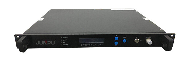 Wdm FTTH Optical Satellite Transmitter , Fiber Optic Receiver Sat IF 45 ~ 2600Mhz
