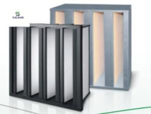 China Medium Efficiency Combined Filter / HEPA Com Bined Filter Extendible Filtration Area on sale