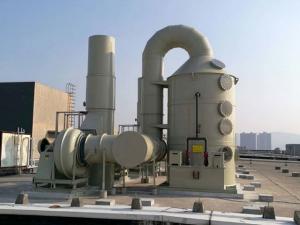 Quality PP Acid Mist Purification Tower 1200 ~ 30000 M3/H wholesale