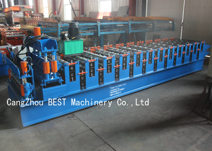 Glazed Roof Tiles Cladding 5kw Double Layer Roll Forming Machine