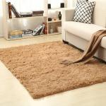 Factory Price Various Color Fluffy Bedroom Playroom Area Fur Rug Luxury Tie-dyed