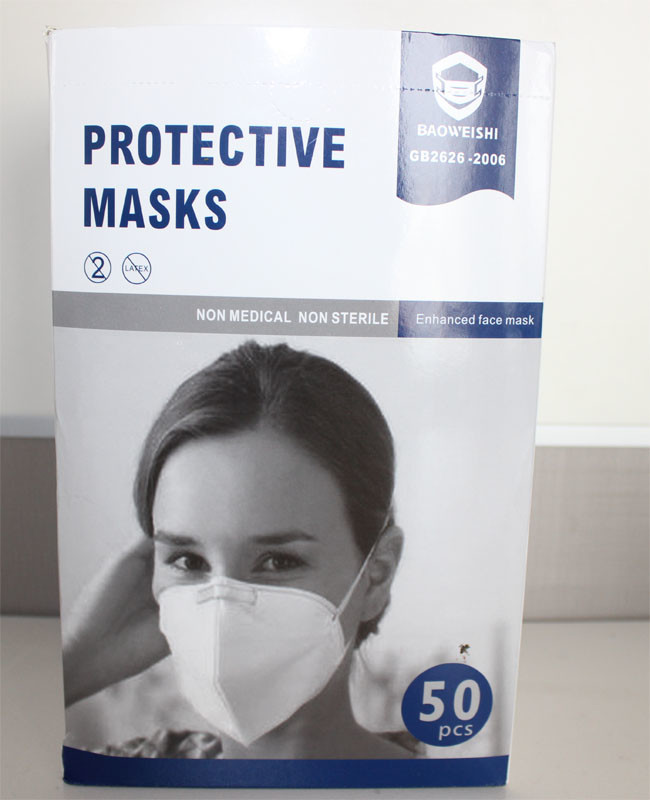 Earloop KN95 Dust Mask Low Breath Resistance Customized Logo Available