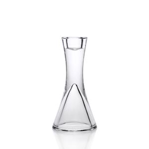 Quality 18cm Height Modern Taper Glass Candle Holder For Wedding Ceremony wholesale