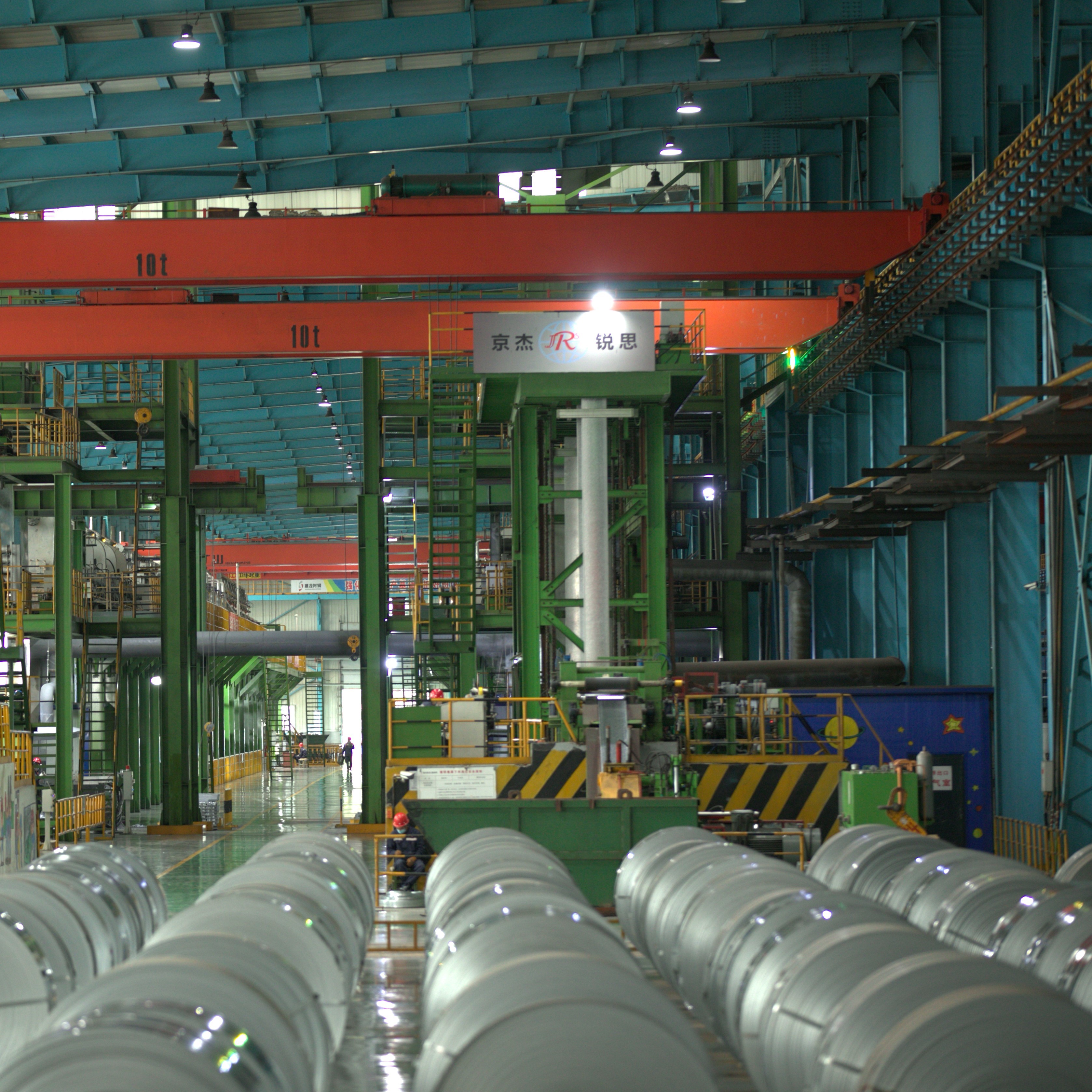High Efficient Cgl Galvanizing Line For 700mm-1500mm Width